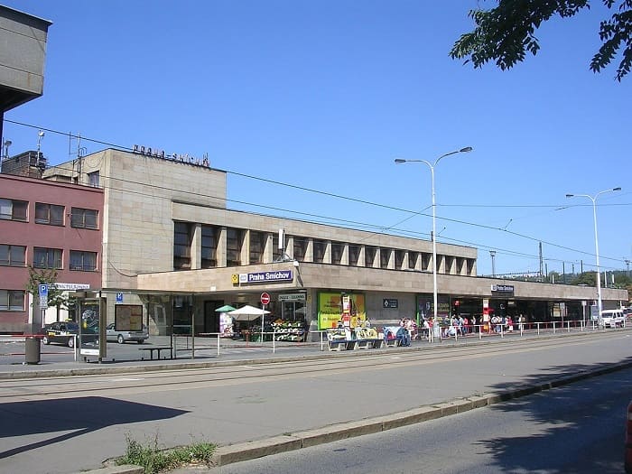 レンカさんが販売しているプラハのスミーホフ駅